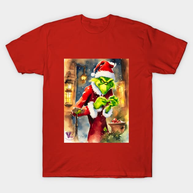 Grinch Scrooge T-Shirt by Viper Unconvetional Concept